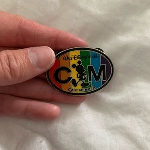 Disney Cast Member (CM) Rainbow Pin